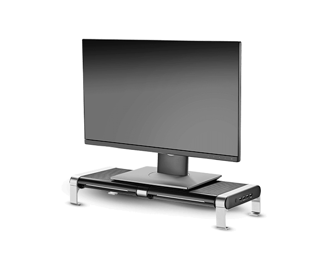 SOPORTE BASE MONITOR ESCRITORIO REDRAGON CRYSTAL RGB RDSM171
