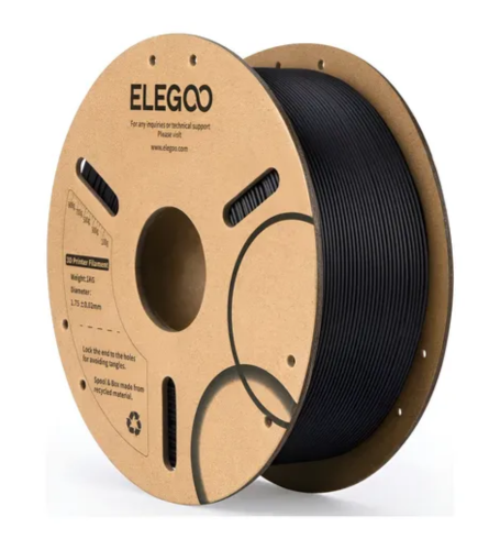 FILAMENTO PLA NEGRO ELEGOO 1KG