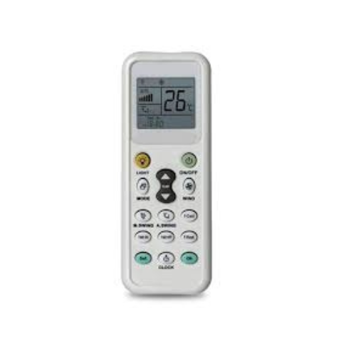 CONTROL REMOTO UNIVERSAL AIRE ACONDICIONADO
