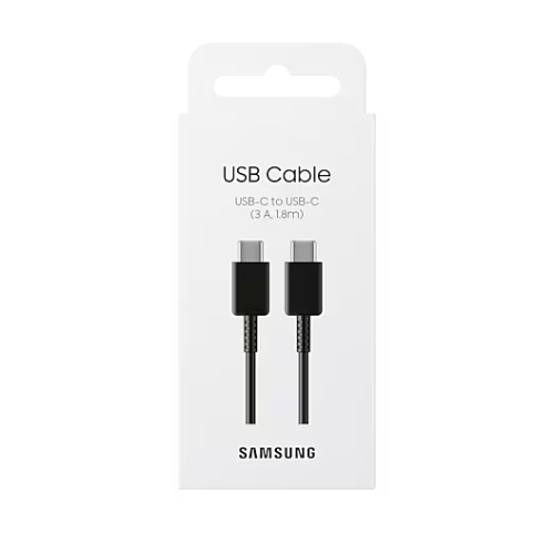 CABLE TIPO C A TIPO C 1.8M 3A 60W SAMSUNG EP-DX310JWEGWW BLANCO