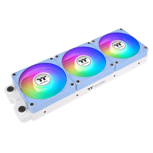 COOLER CHASIS 120MM THERMALTAKE CT120 EX ARGB (PACK X3) HYDRANGEA BLUE 2000RPM CL-F196-PL12BU-A