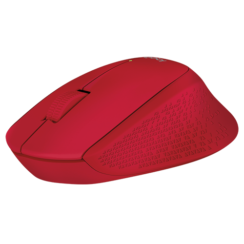 MOUSE INALAMBRICO LOGITECH  M280 ROJO