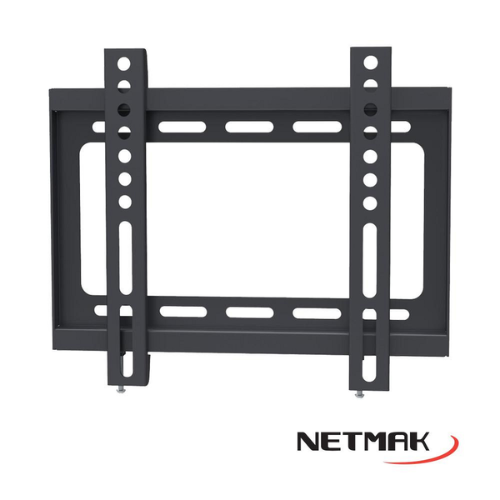 SOPORTE TV PARED FIJO 23 A 42" HASTA 30KG VESA 200*200 NETMAK NM-ST03