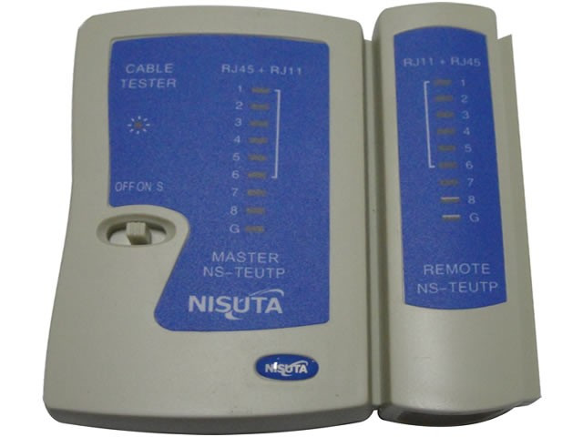 TESTER DE RED-UTP NISUTA RJ11/45 NSTEUTP