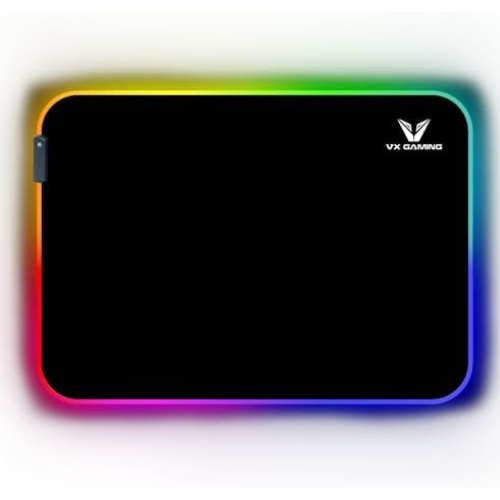 PAD MOUSE GAMING VOLKANO VX-175-BK HARMONIA RGB 300X 250 X 3 MM
