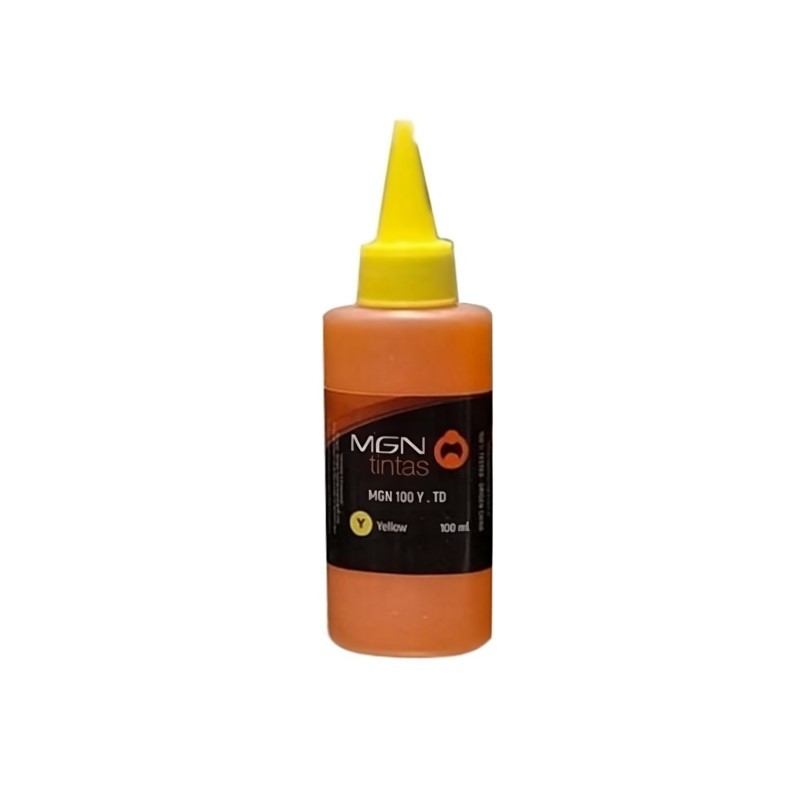 TINTA MAGNA SUBLIMACION UNIVERSAL TS MGN-TS100 AMARILLO 100ML