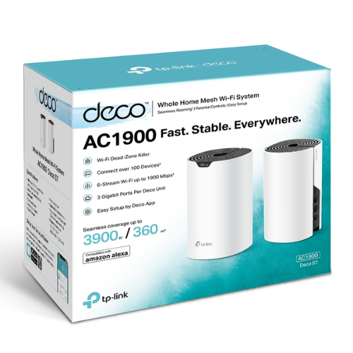 ACCESS POINT TP-LINK DECO S7 (PACK X2) MESH DUAL BAND AC1900 GIGA