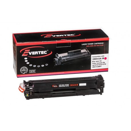 EVERTEC TONER HP CB543 MAGENTA GENERICO