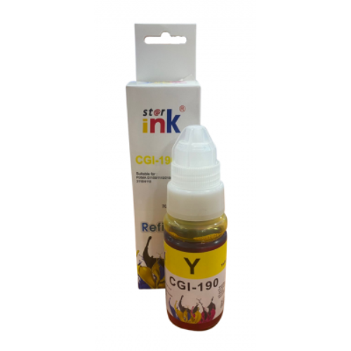 STAR INK TINTA CANON  PIXMA G2100 GI-190Y AMARILLO