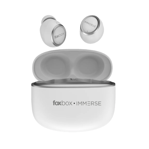 AURICULAR FOXBOX INMERSE BUD 5.3 BLANCO CANCELACION DE RUIDO (5799)