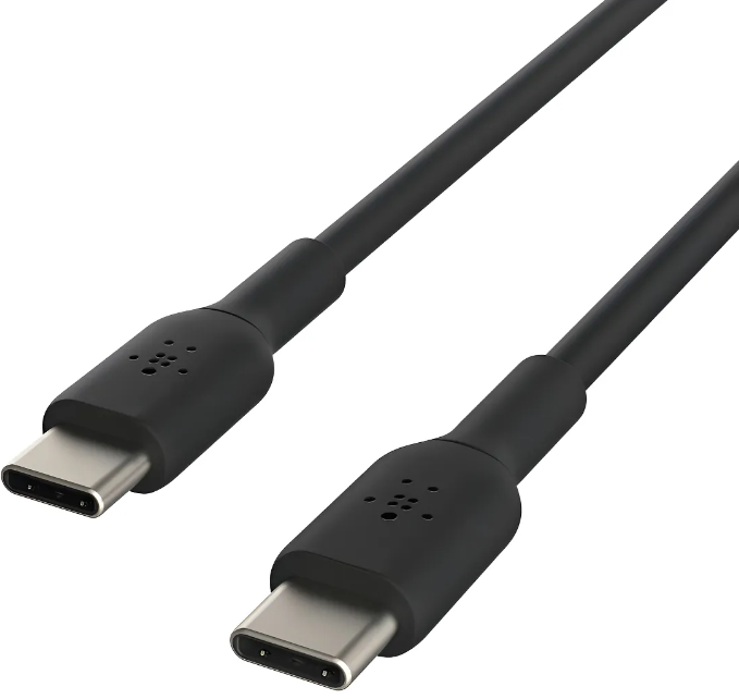 CABLE TIPO C A TIPO C BELKIN BOOST CHARGE 1MT 60W NEGRO