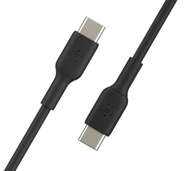 CABLE TIPO C A TIPO C BELKIN BOOST CHARGE 1MT 60W NEGRO