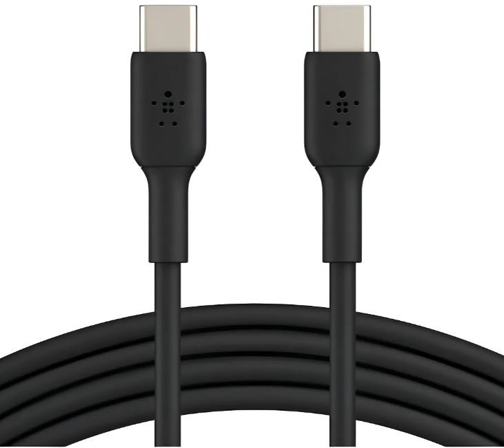CABLE TIPO C A TIPO C BELKIN BOOST CHARGE 1MT 60W NEGRO