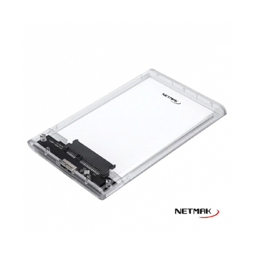 CARRY DISK 2.5 SATA 3.0 NM-CASE-TR TRANSPARENTE