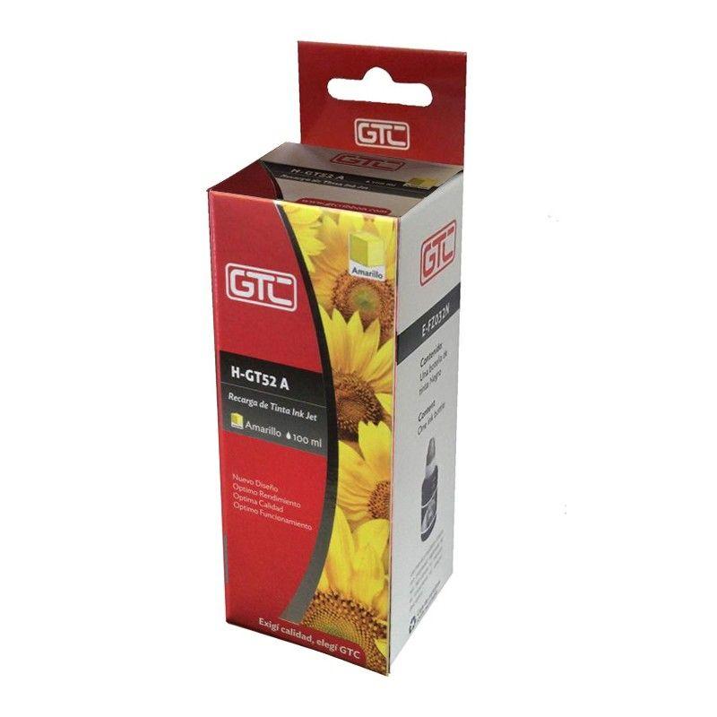 BBOX TINTA HP GT52 100ML AMARILLO HP5820