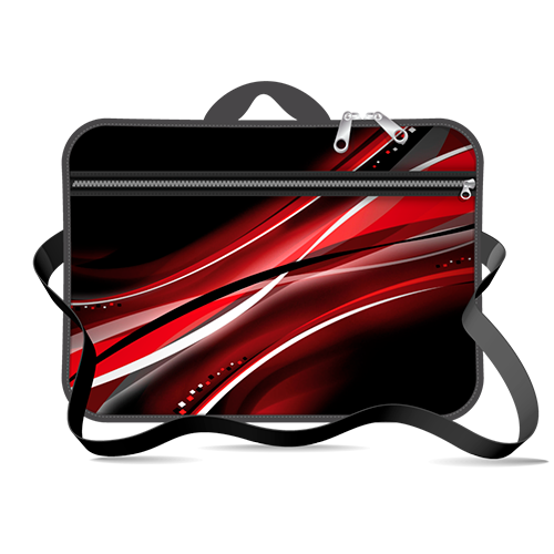 MALETIN NB 15.6` CDTEK NEOPRENE CON BOLSILLO AL FRENTE ESTAMPADO 32