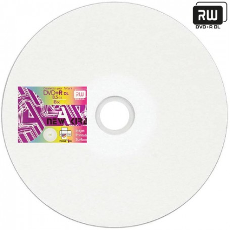DVD-R DUAL LAYER AKIRA INK PRINTABLE X50 UNIDADES