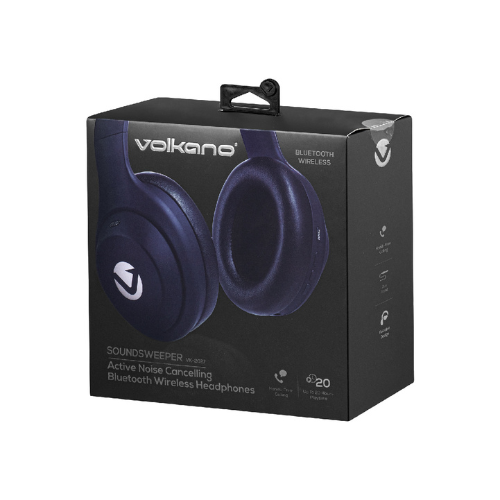 AURICULAR BLUETOOTH VOLKANO SOUNDSWEEPER  VK-2027-BL AZUL NOISE CANCELLING