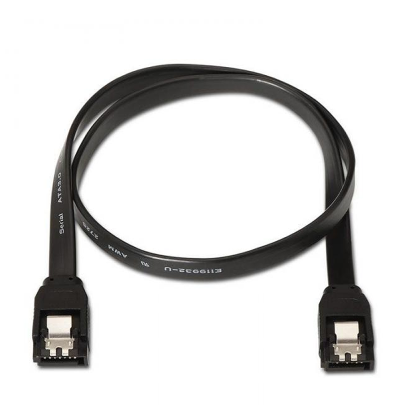CABLE SATA DATOS  40CM CON TRABA