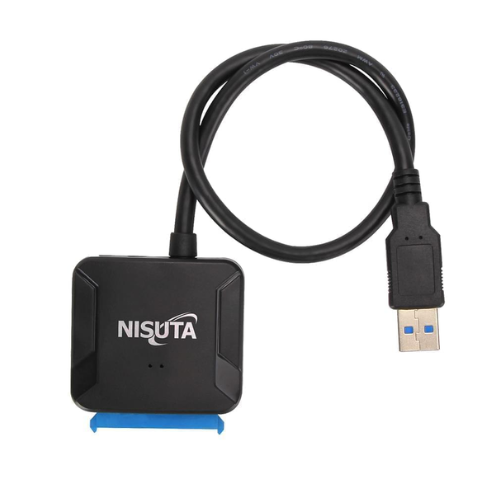 CONVERSOR USB 3.0 A SATA 3 Y SSD PARA DISCOS 2.5" Y 3.5" NSADUSIS4