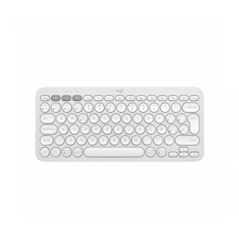 TECLADO INAL BLUETOOTH K250 PEBBLE GRAPHITE