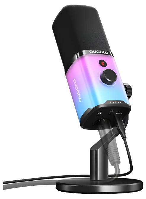 MICROFONO XLR DAGGER MAONO PD100X RGB