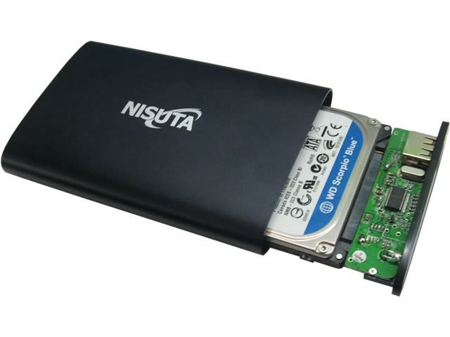 CARRY DISK NS-GASA25 2.5 USB 2.0 NISUTA GRIS/NEGRO
