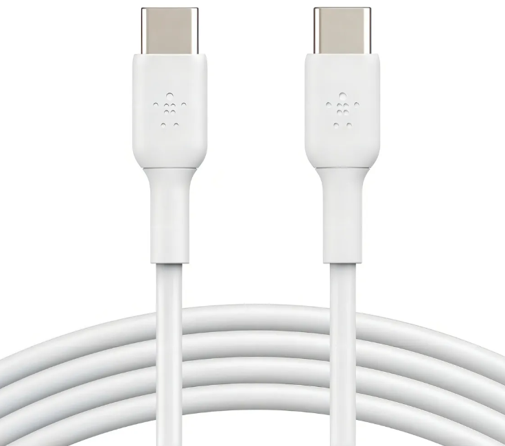 CABLE TIPO C A TIPO C BELKIN BOOST CHARGE 1MT 60W BLANCO