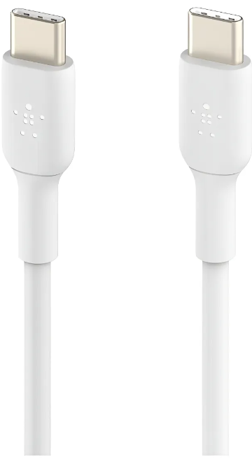 CABLE TIPO C A TIPO C BELKIN BOOST CHARGE 1MT 60W BLANCO