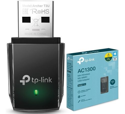 RED USB WIFI TP-LINK T3U AC1300 DUAL MIMO