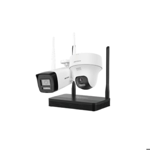 CS KIT EASY LINK HIKVISION WIFI 2 MP 1 NVS + 1 CAM BULLET + 1 CAM DOMOPT NKS422W02H