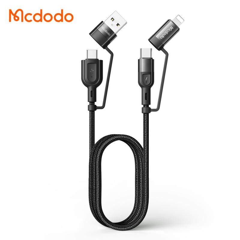 CABLE MAGNETICO 4EN1 1.2MT 60W MMCDODO DISPLAY 60W A02880