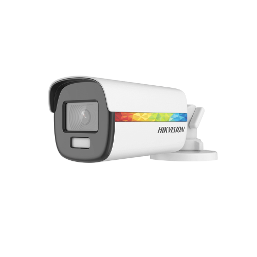 CS CAMARA BULLET COLOR VU DS-2CE10DF3T-PFS 1080P 2MPX CON AUDIO COAXIAL 2,8MM WDR REAL 130DB IP67 0.0005LUX MICVPLASTICA HIKVISION S/N
