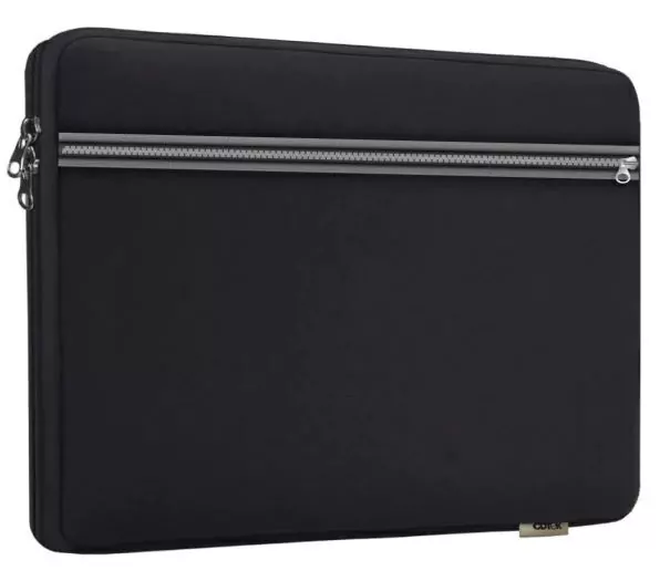 FUNDA NOTEBOOK CDTEK 15,6" NEOPRENE PROTECTORA CON BOLSILLO NEGRO