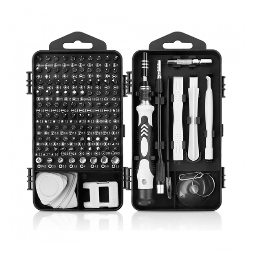 KIT DE DESTORNILLADORES PRECISION 115 PIEZAS NHK-207 NAPPO