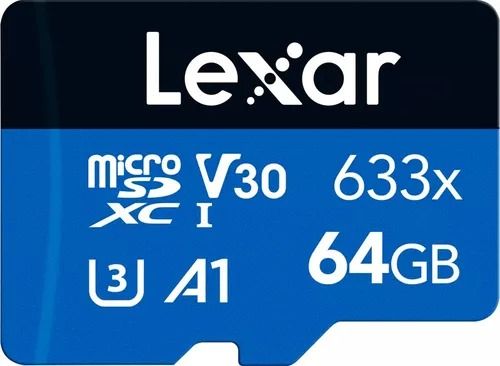 MEM MICRO SDXC CL10 64GB LEXAR 633X A1 U3 V30 100MB/S