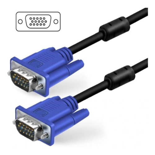 CABLE VGA DB15 MACHO A MACHO 15MT NETMAK NM-C1815/GENERICO
