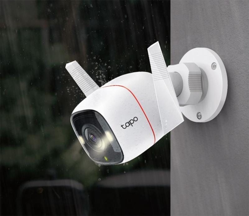 CS CAMARA IP WIFI TAPO C320WS 1080P 4MPX STARLIGHT MICROSD SIRENA IP66 EXTERIOR (OPCION LAN-NO POE)