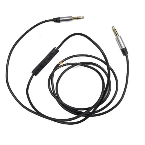 CABLE PLUG 3.5 EXTENSION 1MT CON MICROFONO NM-MIC15