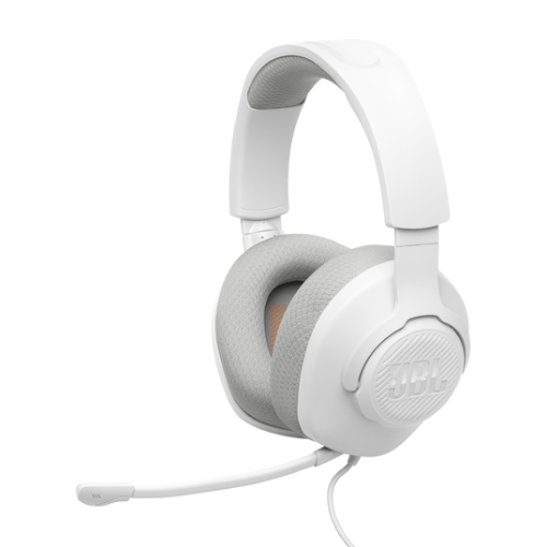 AURICULAR GAMER  JBL QUANTUM 100P BLANCO 3.5 MM PC,9S4,PS5, XBOX, NINTENDO ,SWITCH, MOVILES, MAC Y RV