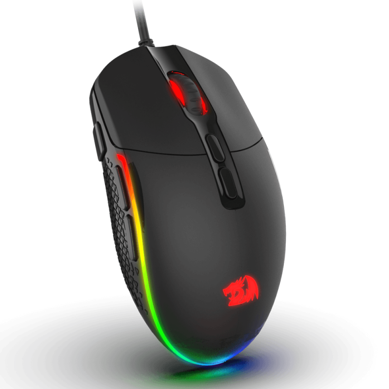 MOUSE GAMER M719 INVADER RGB REDRAGON