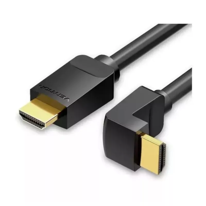 CABLE HDMI 1.5MT CODO 90 2.0 VENTION 4K ARC HDR VN-AARBG