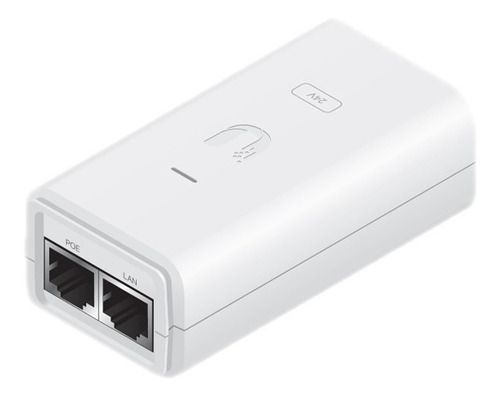 POE INYECTOR 24V 7W UBIQUITI GIGABIT C/CABLE POE-24-7W-G-WH-AR