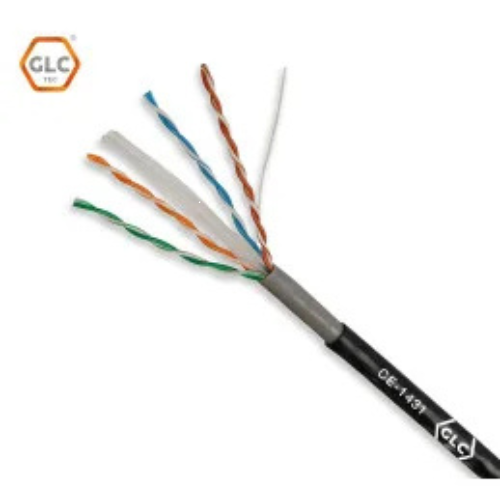 CABLE UTP CAT6 X METRO EXT (NEGRO) CE-1431 GLC 23AWG