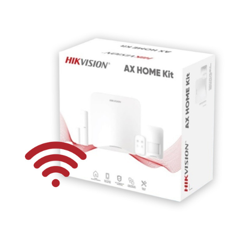 SEG KIT ALARMA WIFI HIKVISION AX HOME DS-PA201P-KIT-16WB CENTRAL + CONTROL + 1 SENSOR PIR + 1 MAGENTICO (PUERTA/VENTANA)
