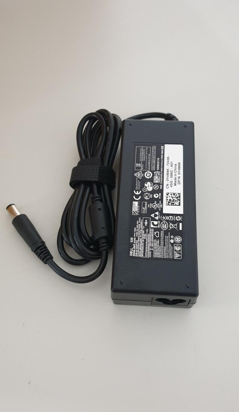 TRAFO NB DELL TIPO C 90W 19.5V 4.62A ORIGINAL SIN CABLE
