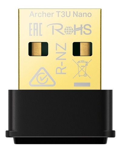 RED USB WIFI TP-LINK T3U NANO AC1300 DUAL BAND