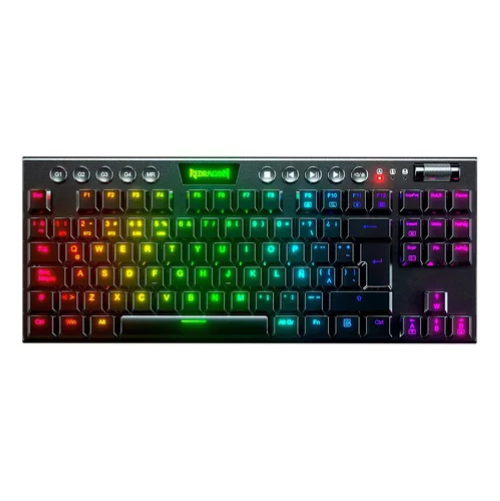 TECLADO GAMER REDRAGON K622 HORUS TKL CABLEADO RED ESPAÑOL COLOR DEL TECLADO NEGRO