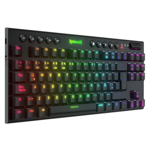 TECLADO GAMER REDRAGON K622 HORUS TKL CABLEADO RED ESPAÑOL COLOR DEL TECLADO NEGRO