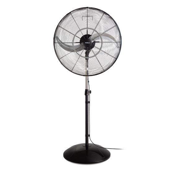 VENTILADOR DE PIE 32`` VPI32CB COOLBREEZE BRISA DE AGUA OPCIONAL PARRILLA METALICA NEGRA ASPAS METAL ASCILANTE + RECLINABLE  S/N
